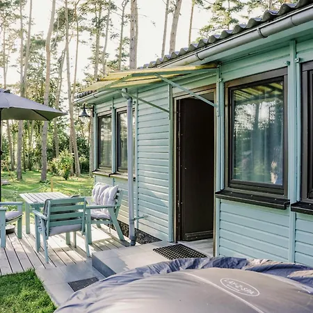 Holiday home Ferienhaeuser Insel Usedom Waldhaus 3 Mit Whirlpool - Direkt Am Achterwasser Lutow